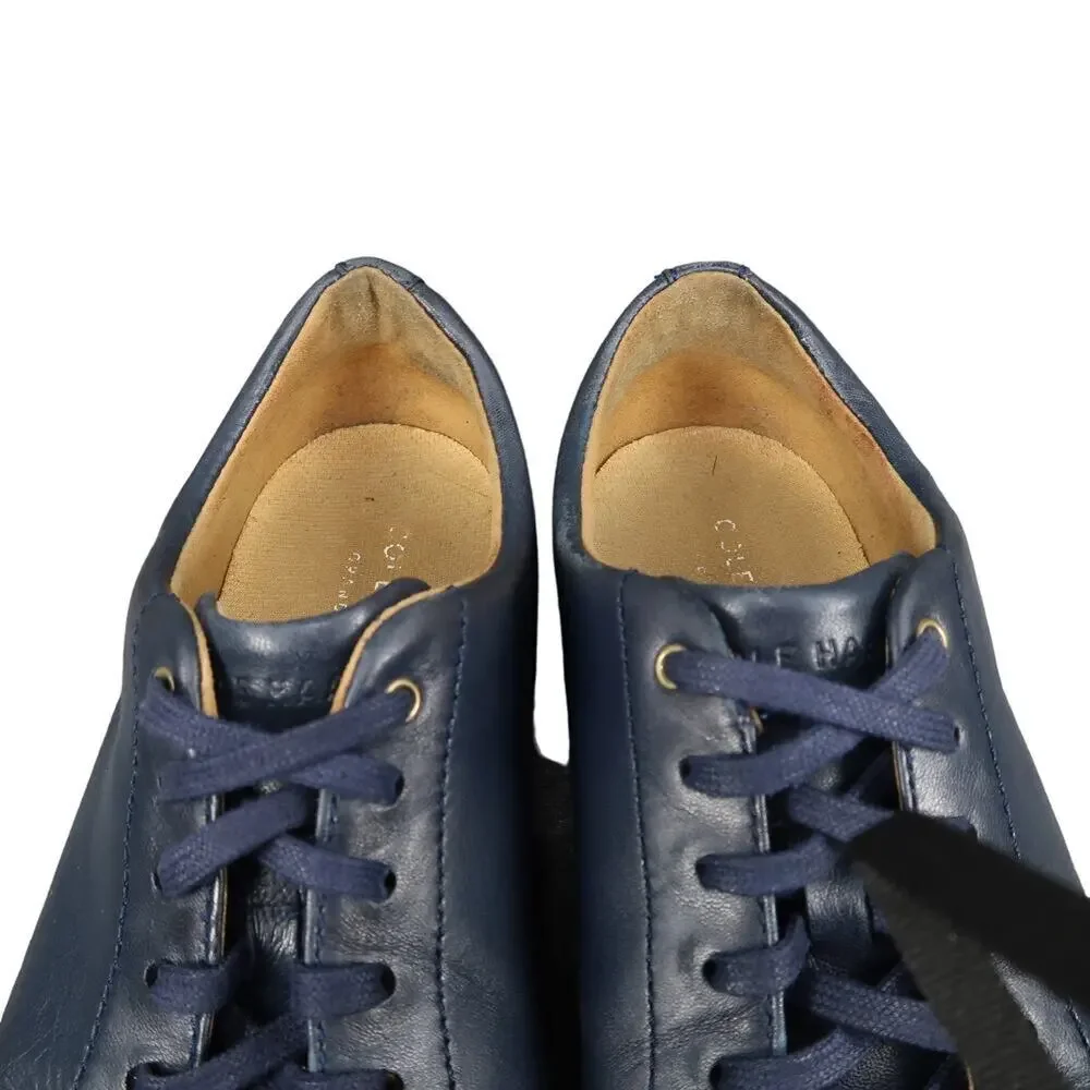 Cole Haan Shoes Men 10 Sneaker Oxford Grand Os Crosscourt Leather Lace Up Casual